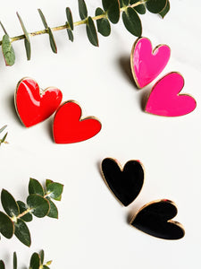 Heart Studs